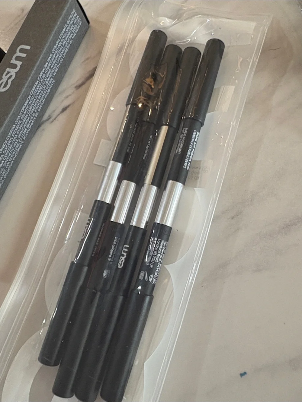 Black Makeup Kit with Neutral Cream & Tan Shades